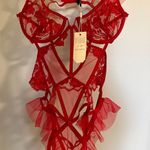 For Love & Lemons  Lace Teddy Photo 1