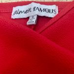 Almost Famous Size Small Sexy Red Dress  Photo 2