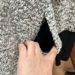 Bar III  gray and black open long sleeve cardigan Photo 7