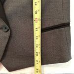 Banana Republic Blazer Jacket Women's 4 Gray Black Business Casual Y2K Career Photo 5