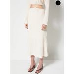 NEW Jonathan Simkhai Mia Plisse Skirt Sandstone Size 10 Photo 6