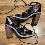 Tony Bianco  'Kristen' Lace-Up Leather Block Heels - Size 9 - NIB Photo 2