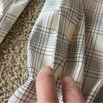 Carolina belle Montreal B/W Plaid Coat Jacket Size Large Fully Lined Car… Photo 6