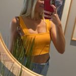 ZARA  Orange Crop Top Photo 0