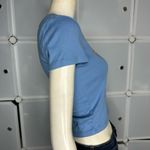 American Eagle Logo Cropped Baby Tee Size Medium Photo 7