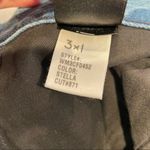 3x1  Light Wash Straight Leg Fringe Ankle High Rise Jeans  Womens 25 Blue Denim Photo 4