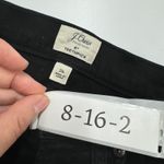 J. Crew Jeans Womens 26 True Black Denim 8" Toothpick Skinny Cotton Photo 4