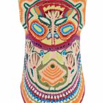 Marie Oliver NWT Armory Rainforest Crochet Linen Blend Tank Top Photo 4