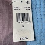 Steve Madden  Ribbed Seamless Bra Comfort Stretch Activewear, Bark, Size S, NWT Photo 2