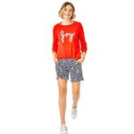 Lilly Pulitzer Rami Sweatshirt Coconut "Joy" Jeweled Graphic Size Small Photo 1