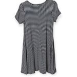 Urban Rose  women’s small pullover Black and White Striped Dress casual stretchy Photo 3