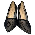 Stuart Weitzman Shoes Womens 9 Tasha Mesh Leather Stiletto Heels Formal Black Photo 4