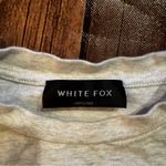 White Fox Boutique π€ White Fox WHT FX Graphic Tee β Grey/Blue β XXS/XS π€ Photo 2