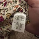 Patrons of Peace NWT  floral keyhole top L Photo 6