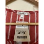 The Outfit crossfront terracotta stripe top Size 4 Photo 1