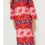 NWT Tuckernuck XS Red Poppy Stripe Hutton Dress Brunch Party Wedding Guest LINED Photo 0