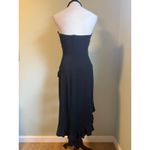 Rampage Black Beaded Halter Dress M y2k fairy whimsigoth boho flowy dainty mini Size M Photo 2