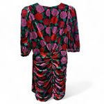 Ronny Kobo Monica Floral Mini Dress red purple green black small nwt Photo 3