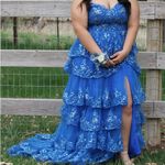 Sherri Hill Blue prom dress  Photo 0