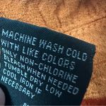 RQT Vintage Lightweight Sueded Orange Button Front V Neck Collared Jacket Medium Photo 4