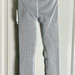 Good American seamless core power black and white stripe leggings! Photo 4