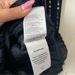 Farm Rio Lurex Stripes Mini Dress One Shoulder Statement Sleeve M Photo 7