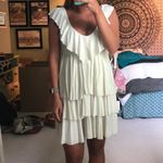 Rachel Pally White Ruffle Dress Photo 3