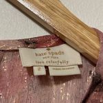 Kate Spade  Silk Haley Top All That Glitters Size 2 Pink Photo 2