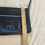 Fossil  Navy Blue Silver Hardware Crossbody Purse Photo 9