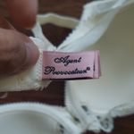 Agent Provocateur Ivory Lace Chic Feminine Coquette Girl Sexy Bra Size 36D Photo 2