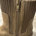 Universal Threads Universal Thread Womens Kyrie Side Zip Chunky Heel Ankle Sock Boots Tan Size 8w Photo 7