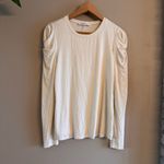 frame denim FRAME Gathered Sleeve Tee Photo 2