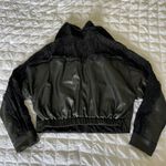 NBD Revolve  Chloe Lace Faux Leather Jacket Photo 10