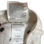 AGOLDE  Riley High Rise Straight Crop Jeans Veil White Distressed Womens Size 24 Photo 7