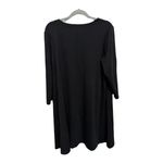 Loft Black Long Sleeve Shift Dress Business Casual Church Size XL Business Photo 3