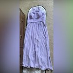 Azazie  “Bonnie” Halter Bridesmaid Dress in Lilac Size 14-See measurement pic Photo 8