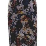 Catherine Malandrino  Multicolor Floral Print Skirt Photo 0