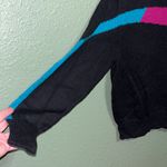 Vintage OSSI Ski Wear Colorblock Sweater Unisex 80s 90s Size M Photo 6