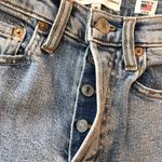 RE/DONE  Womens Jeans High Rise Stove Pipe Comfort Stretch Cloudy Blue Wash 24 Photo 6