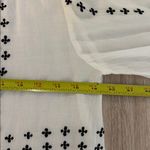 India Collection Emerson Fry Long Sleeve Button Down Pullover Blouse Top XS White Photo 8