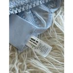 Aerie Real Power Wireless Push Up Joy Convertible Lace Bra Size 34C Light Blue Photo 9