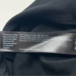 Eileen Fisher Wide Leg Full Length Pant Pull-on Small Black Organic Cotton NEW Photo 3