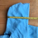 Martha’s Vineyard Crew Collegiate Sweatshirt Hoodie, Aqua Blue, White, Size S Blue Photo 12