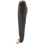 Wrangler Women's Black Washed High Rise Relaxed Straight Denim Jeans Size 33x30 Photo 1