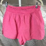 Aerie  High Waist Pink Women's Shorts Photo 0