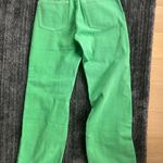 Revolve Bright Green Jeans Photo 5