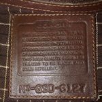 Coach Vintage  Bleeker Brown Tweed Herringbone and Leather Tote Shoulder Bag 9961 Photo 11