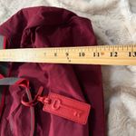 Fossil  Burgundy Red Duffel Bag Carry-On Travel Gym Bag Weekend Bag‎ Key Fob Photo 3