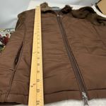 Jane Ashley Ladies S Jacket faux fur collar mixed media Photo 9