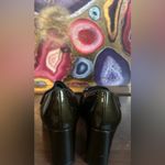 Bally Black Suede and Green Patent Leather Block Heel Shoes
Size 7.5 Photo 3